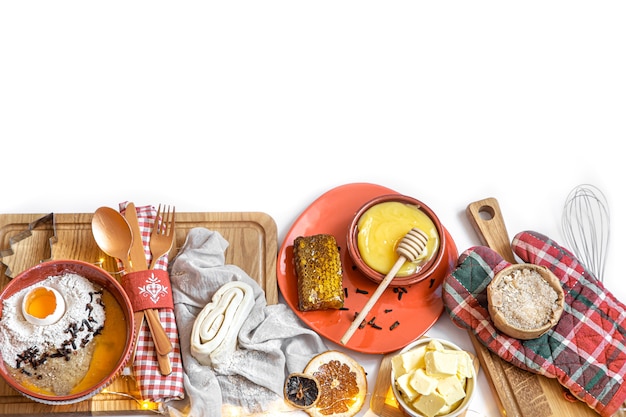 Kolacja domowa na stole